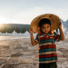Myanmar kleiner Junge